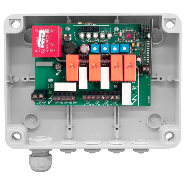 Wise Box Kit Version 4 includes Keypad & Key Fob 4 Channel, 5 Amps / Circuit - Image 2
