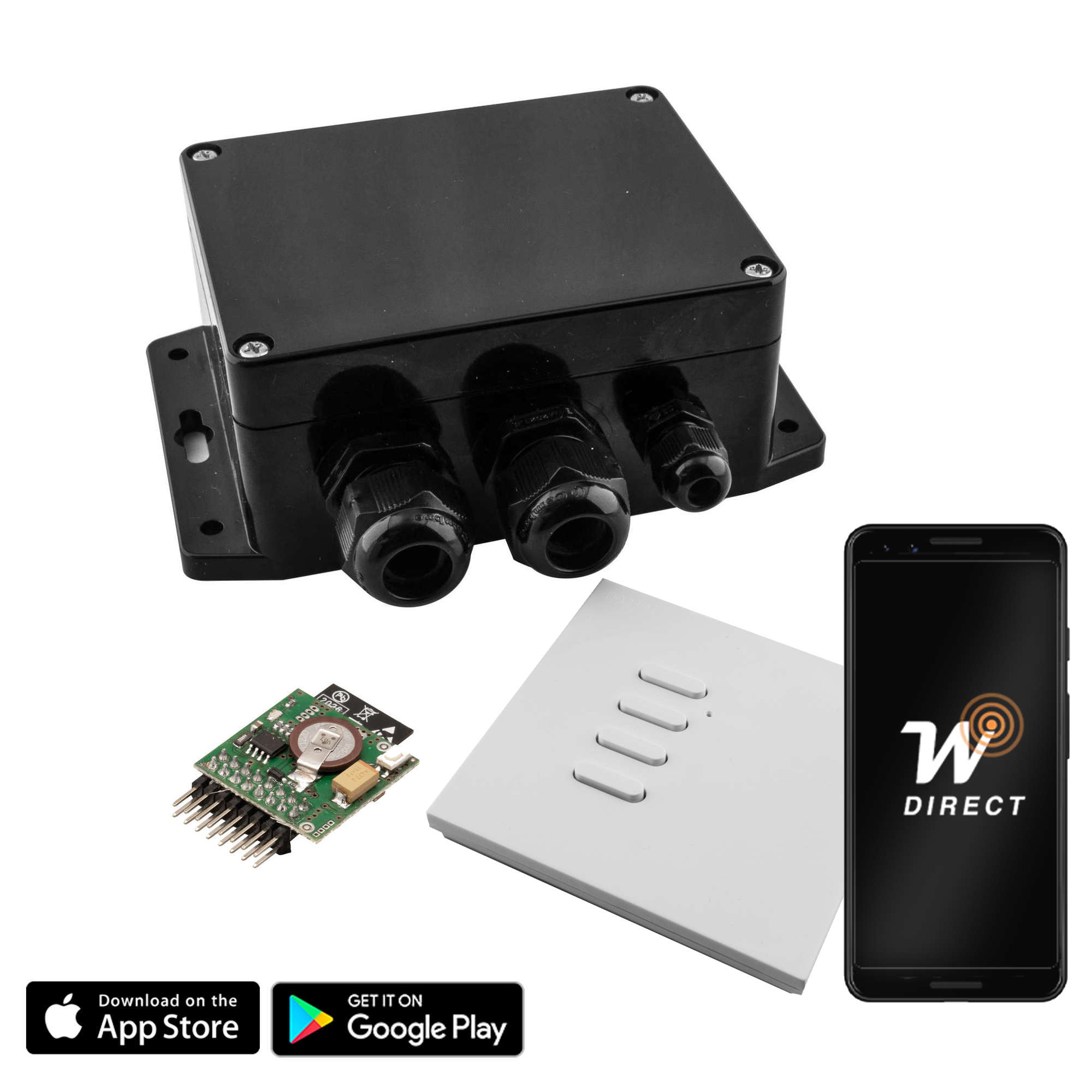 Wise Box One Direct Timer Kit Includes Button Keypad 1 Channel, 16 Amps