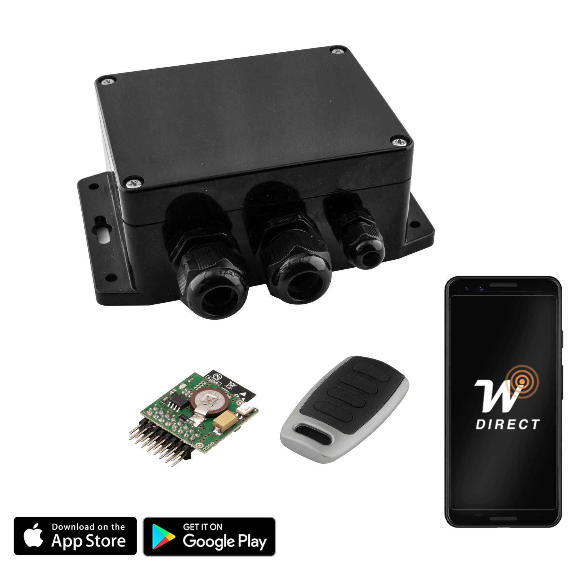 Wise Box One Direct Timer Kit Includes Key Fob 1 Channel, 16 Amps