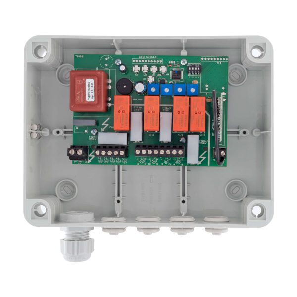 Wise Box Receiver Time Clock Kit 4 Channel, 5 Amps / Circuit - Image 2