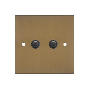 Wise FL17 Wireless Switch Bronze 2 Gang