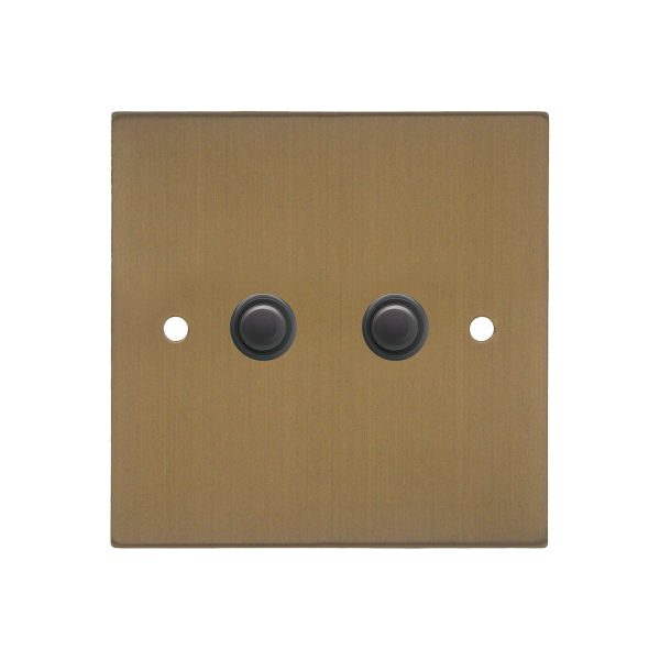 Wise FL17 Wireless Switch Bronze 2 Gang