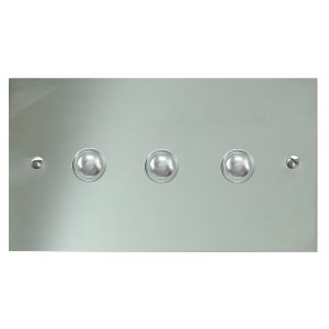 Wise FL17 Wireless Switch Chrome 3 Gang