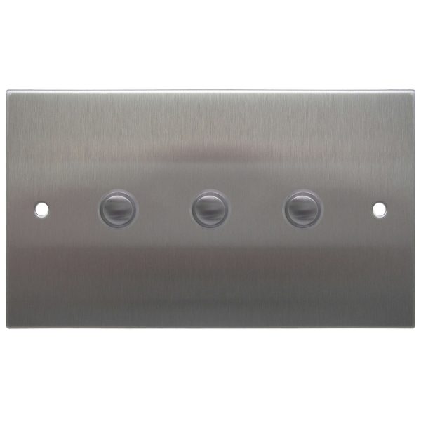 Wise FL17 Wireless Switch Stainless Steel 3 Gang