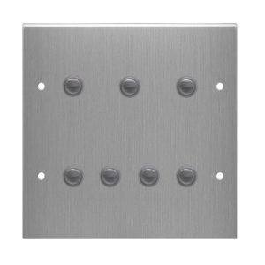 Wise FL17 Wireless Switch Stainless Steel 7 Gang