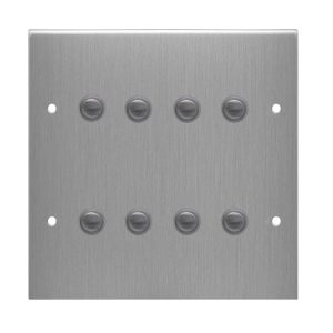 Wise FL17 Wireless Switch Stainless Steel 8 Gang