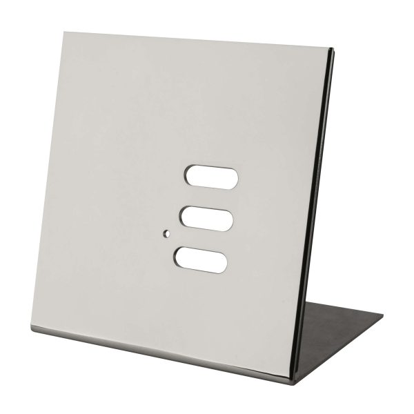 Wise Flip Intense/Fusion 3 Channel Free Standing Plate Polished Nickel - Image 2