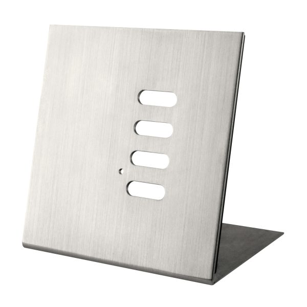 Wise Flip Intense/Fusion 4 Channel Free Standing Plate Satin Nickel - Image 2