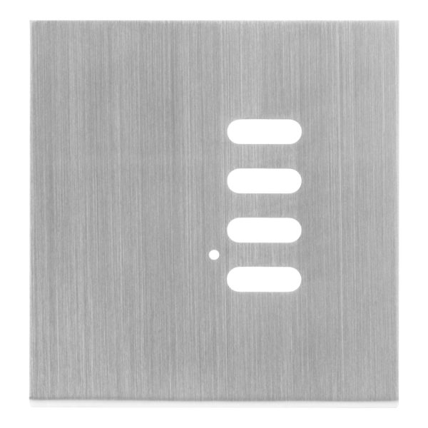 Wise Flip Intense/Fusion 4 Channel Free Standing Plate Satin Stainless Steel - Image 2