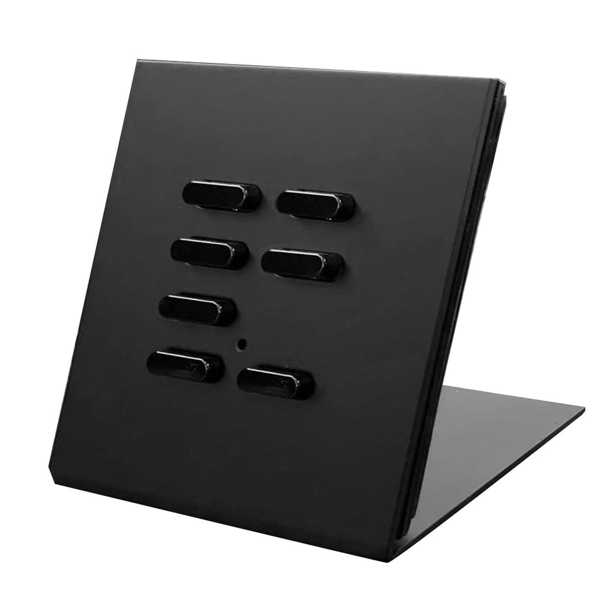 Wise Flip Intense/Fusion 7 Channel Free Standing Plate Black Aluminium