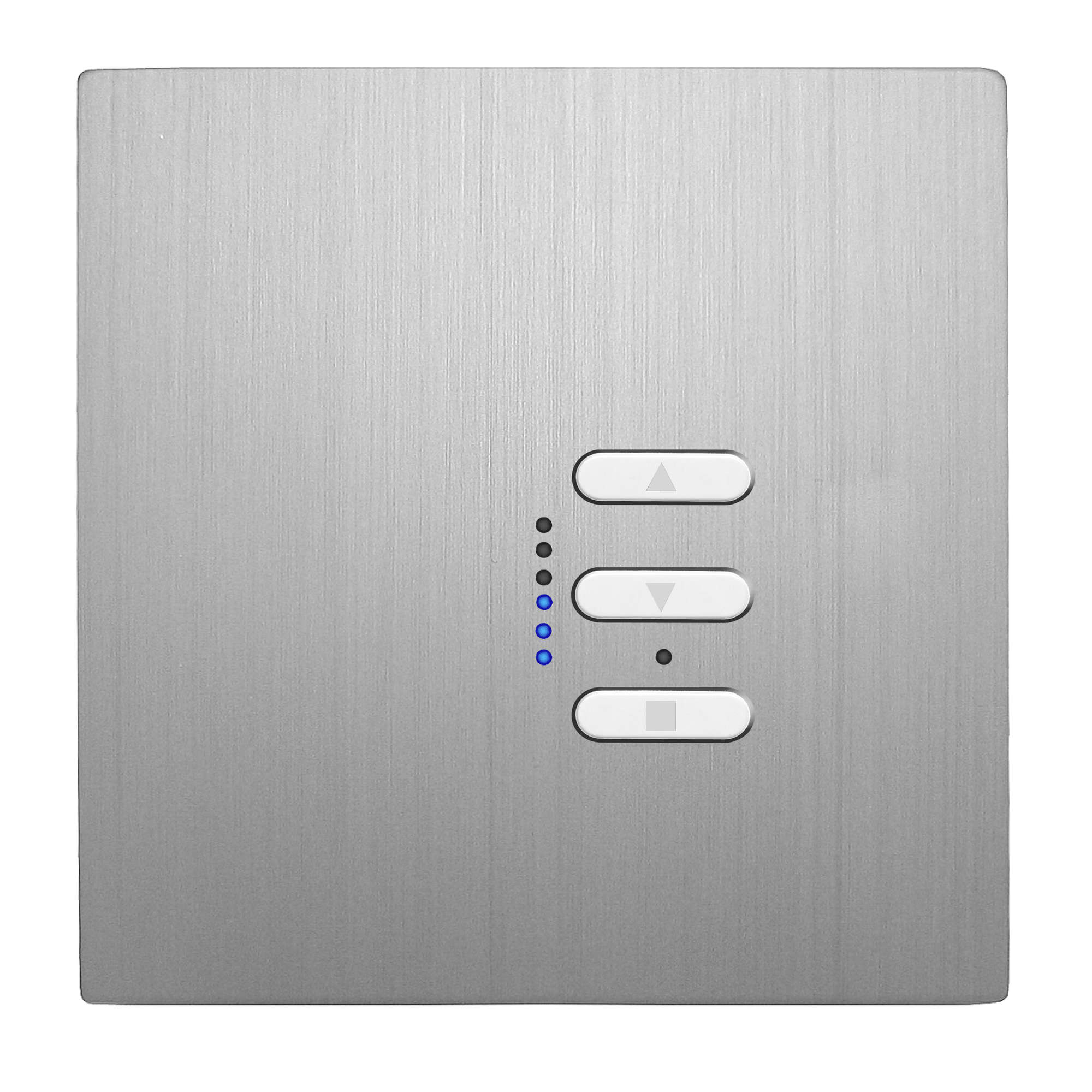 Wise Fusion 1-10V Smart Dimmer Master Wired 1 Gang 240V Aluminium 450W