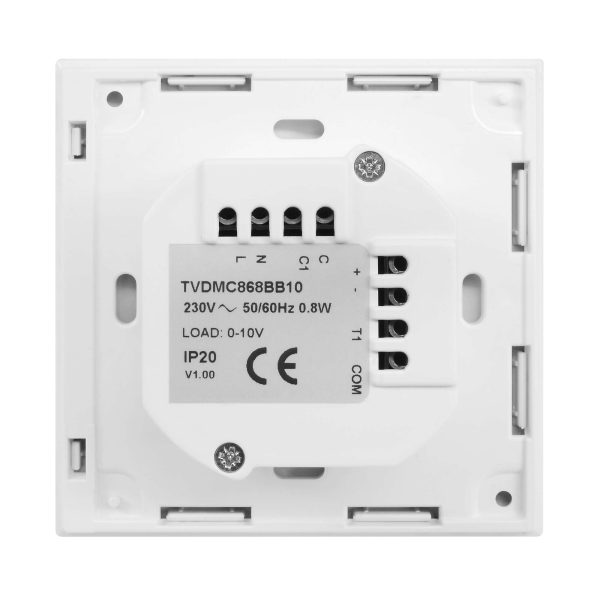 Wise Fusion 1-10V Smart Dimmer Master Wired 1 Gang 240V Aluminium 450W - Image 3