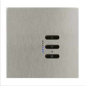 Wise Fusion 1-10V Smart Dimmer Master Wired 1 Gang 240V Satin Nickel 450W