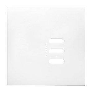 Wise Fusion Plate 1 Gang Plate Primed White