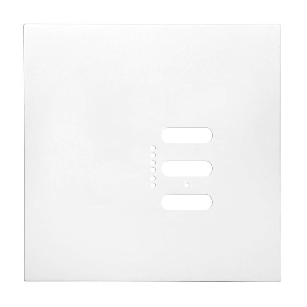 Wise Fusion Plate 1 Gang Plate Primed White