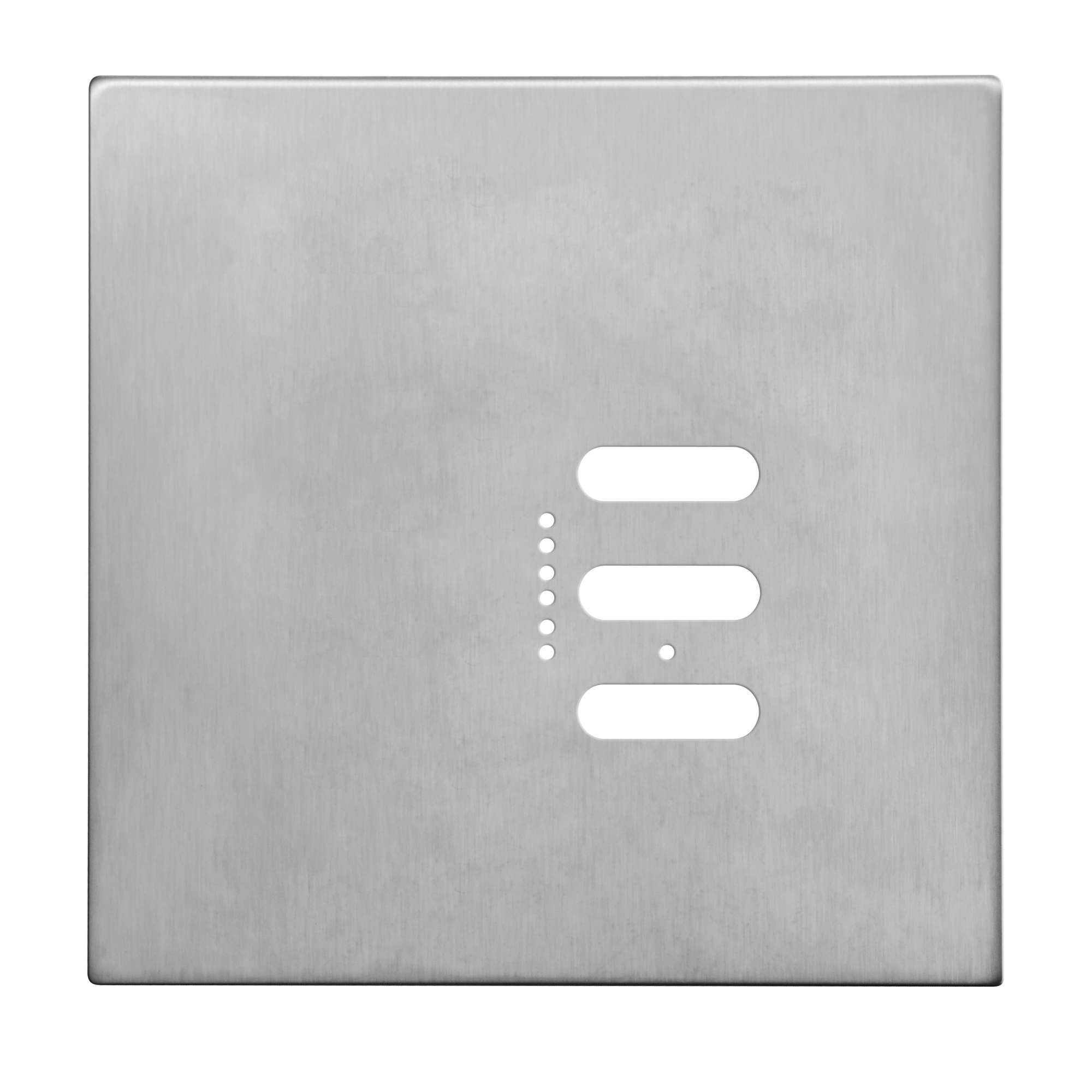Wise Fusion Plate 1 Gang Plate Satin Stainless Steel