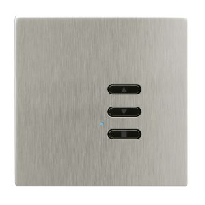 Wise Fusion Smart Dimmer Slave Wireless 1 Gang Satin Nickel 3V