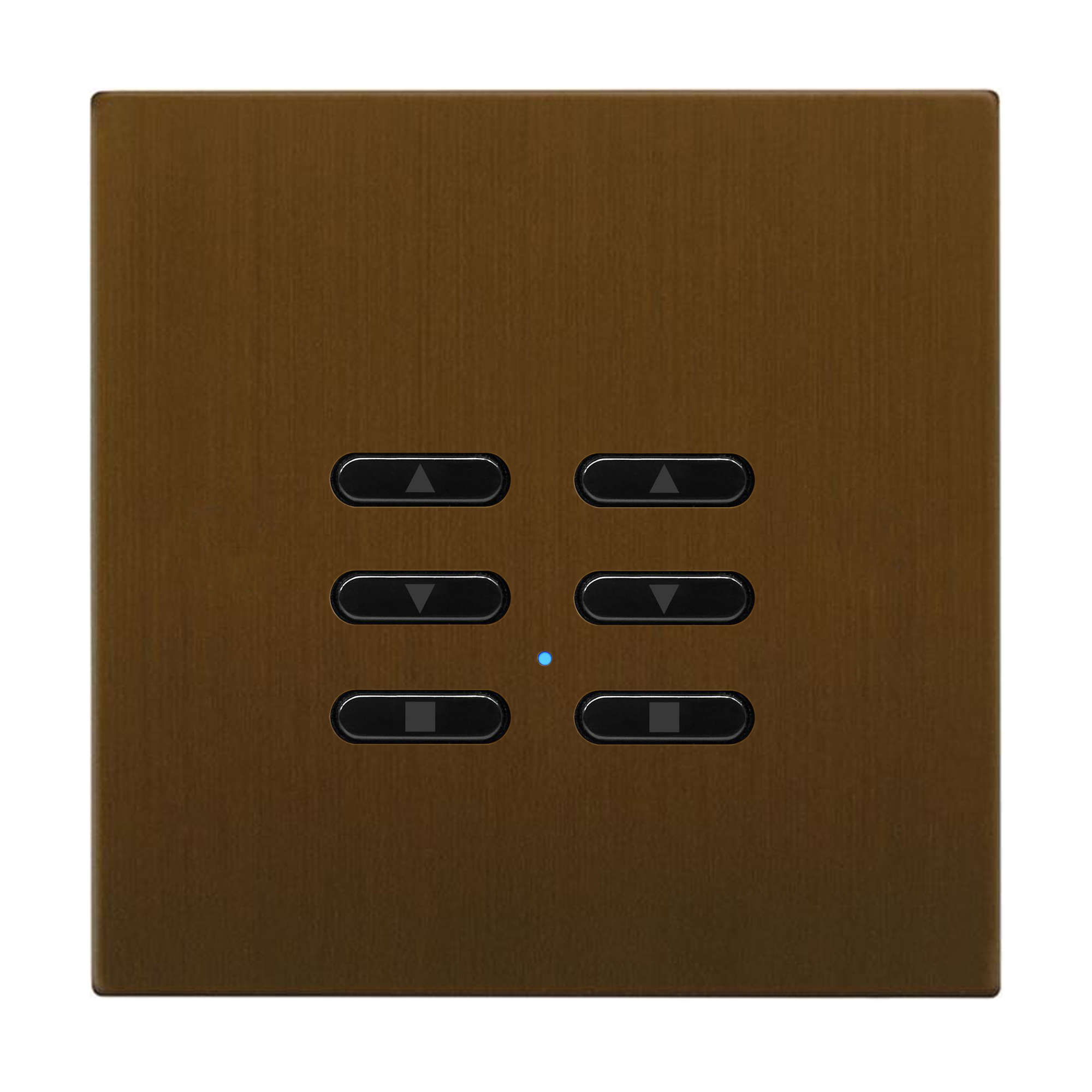 Wise Fusion Smart Dimmer Slave Wireless 2 Gang Antique Bronze 3V