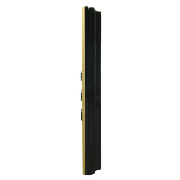 Wise Fusion Smart Dimmer Slave Wireless 2 Gang Polished Brass 3V - Image 2
