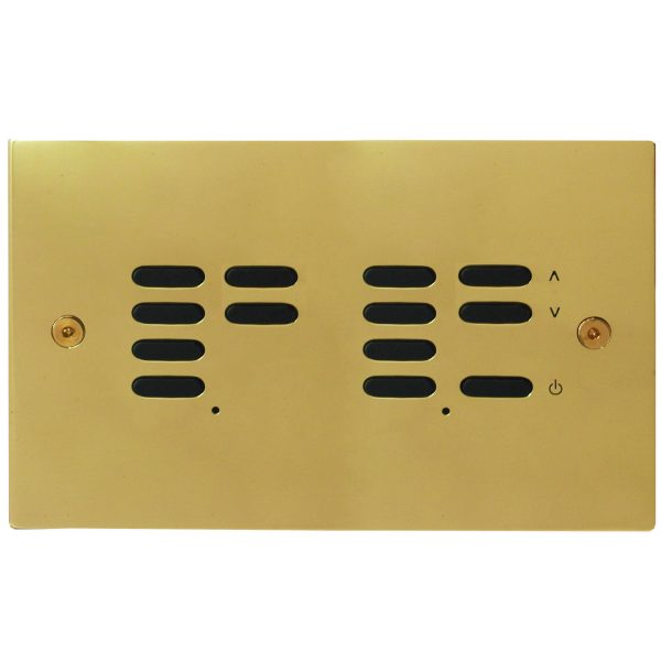 Wise ID Switch Polished Brass 7 + 6 Channel