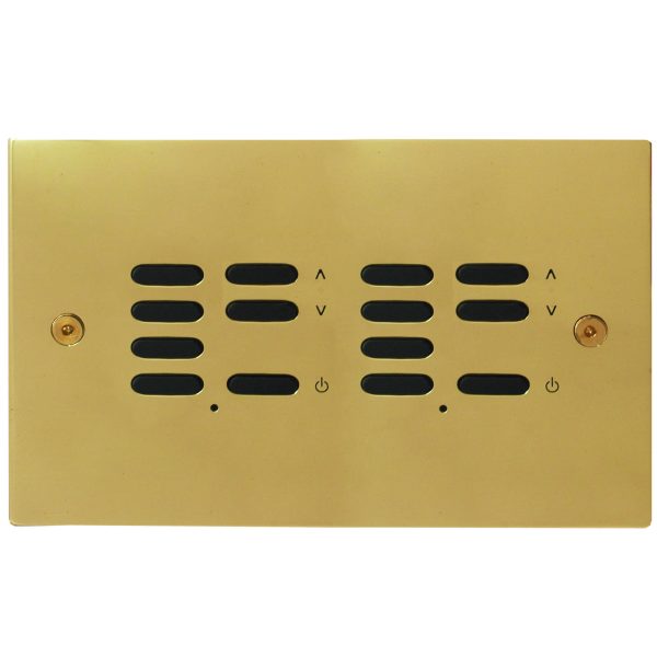 Wise ID Switch Polished Brass 7 + 7 Channel