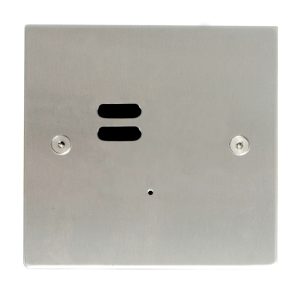 Wise ID Switch Satin Stainless Steel 2 Channel