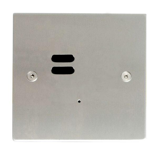 Wise ID Switch Satin Stainless Steel 2 Channel
