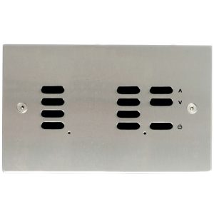 Wise ID Switch Satin Stainless Steel 7 + 4 Channel