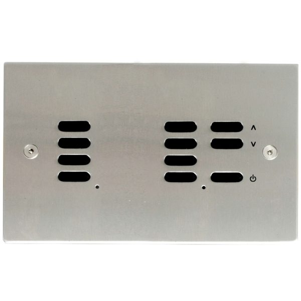 Wise ID Switch Satin Stainless Steel 7 + 4 Channel