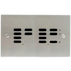 Wise ID Switch Satin Stainless Steel 7 + 6 Channel