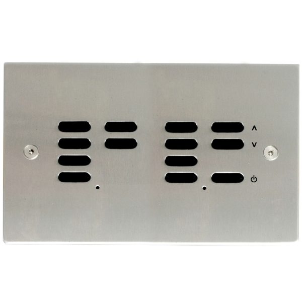 Wise ID Switch Satin Stainless Steel 7 + 6 Channel
