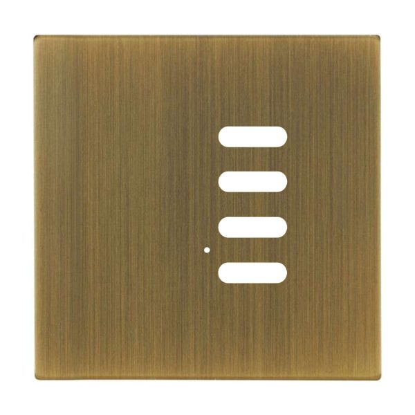 Wise Intense Antique Brass Plate