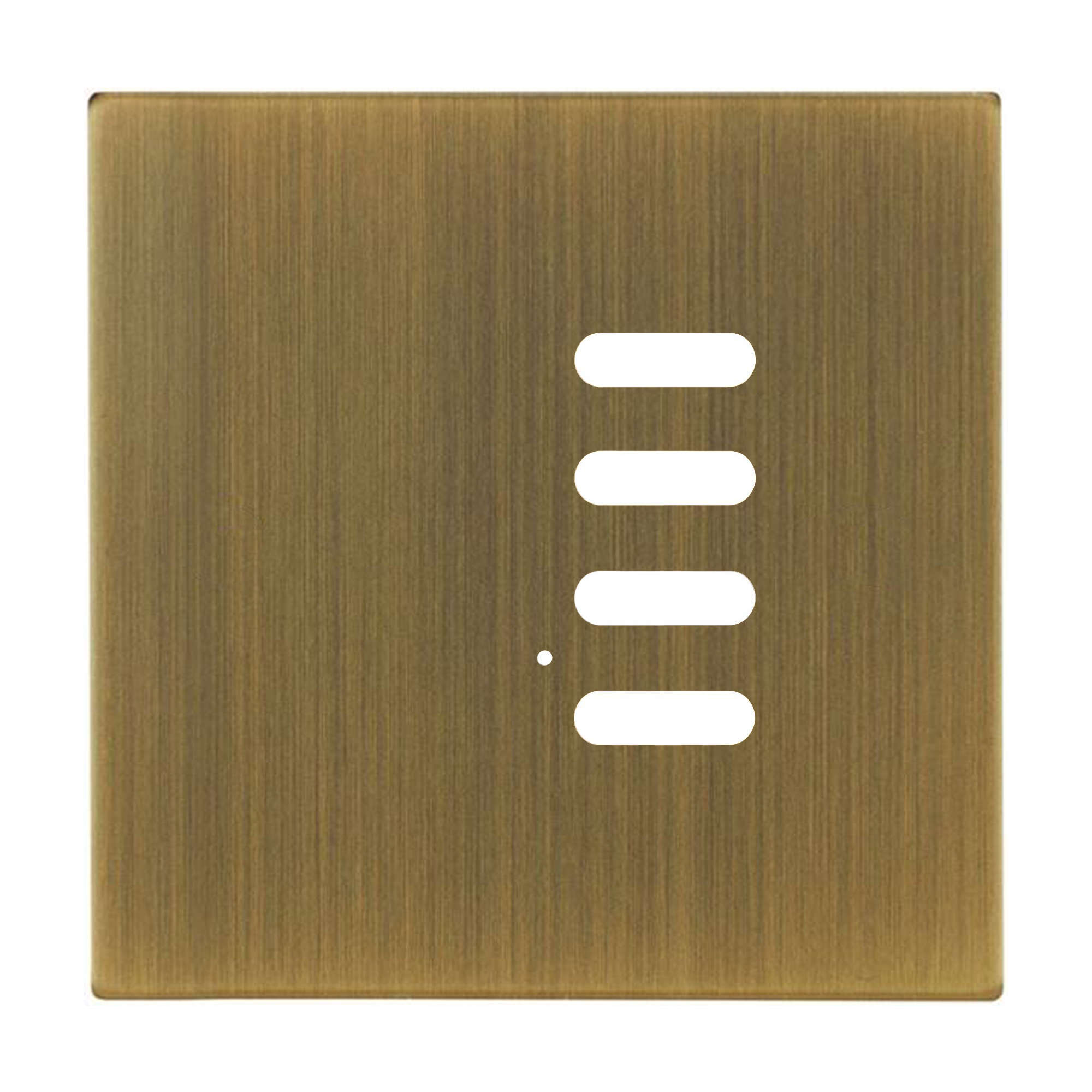 Wise Intense Antique Brass Plate