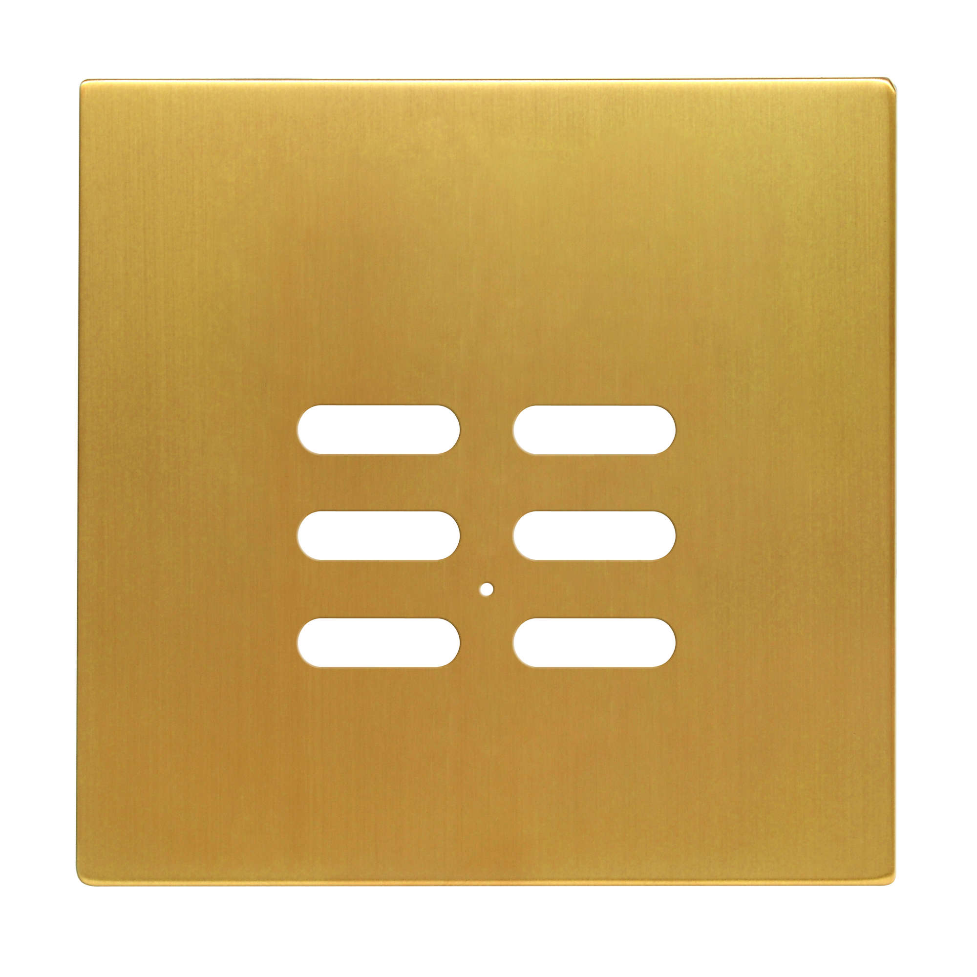 Wise Intense Satin Brass Plate