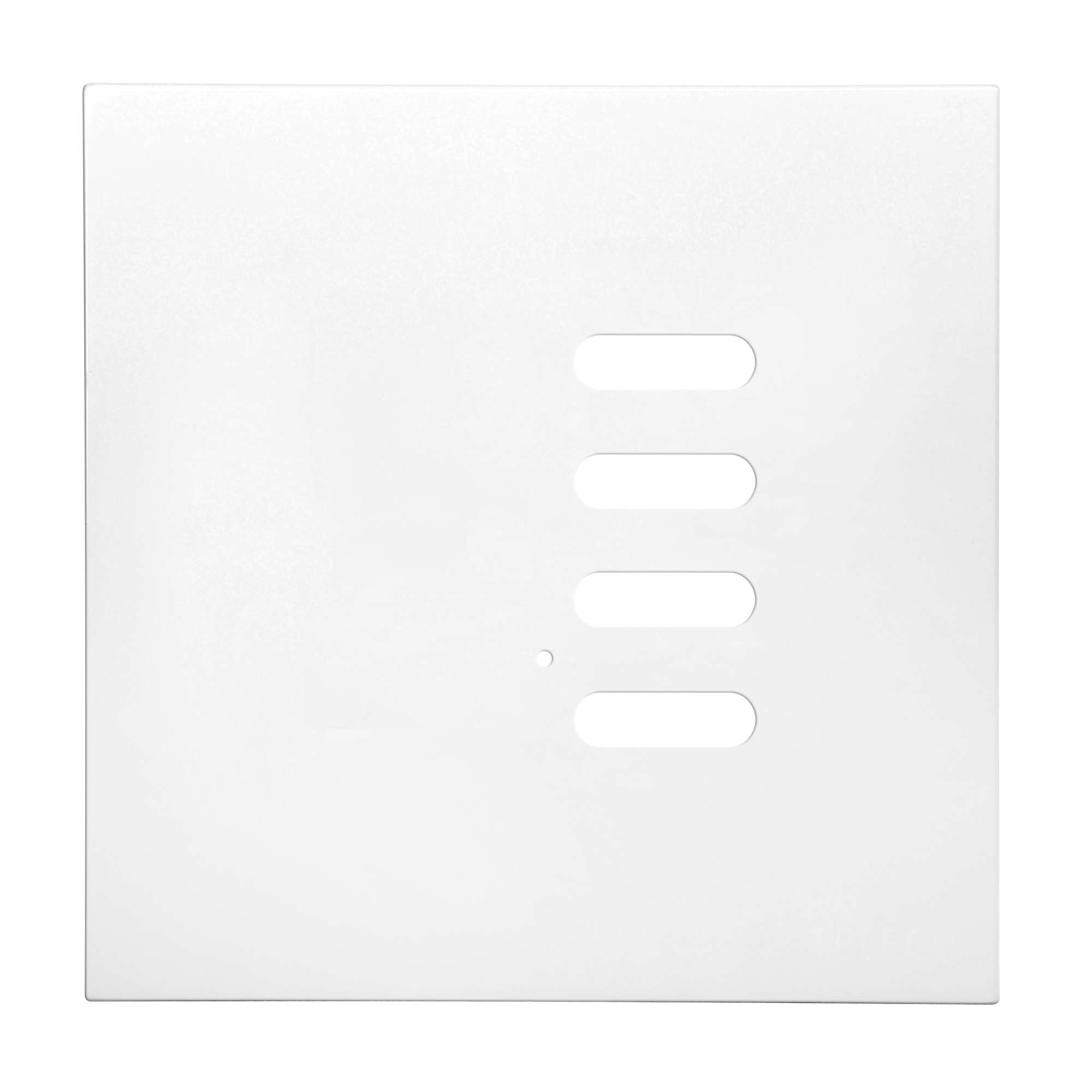Wise Intense Satin White Aluminium Plate