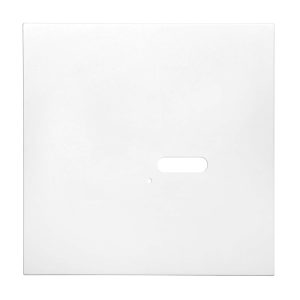 Wise Intense Satin White Aluminium Plate