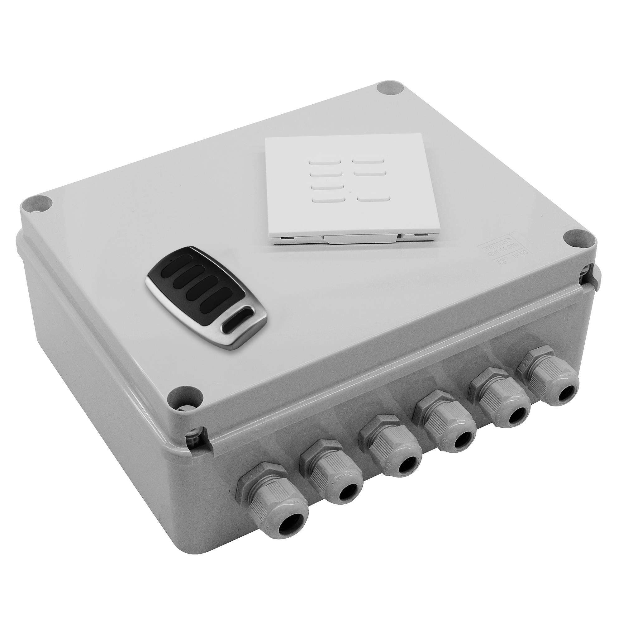 Wise Scene Box Kit includes Keypad and Key Fob 240V 4x500W