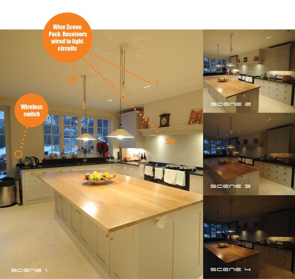 Wise Scene LED Table/Floor Dimming Receiver 240V 100W - Image 3
