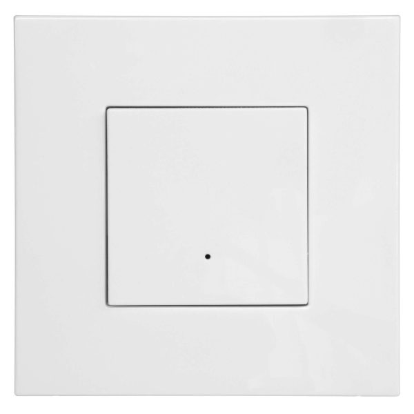 Wise Sharp Switch 1 Channel White