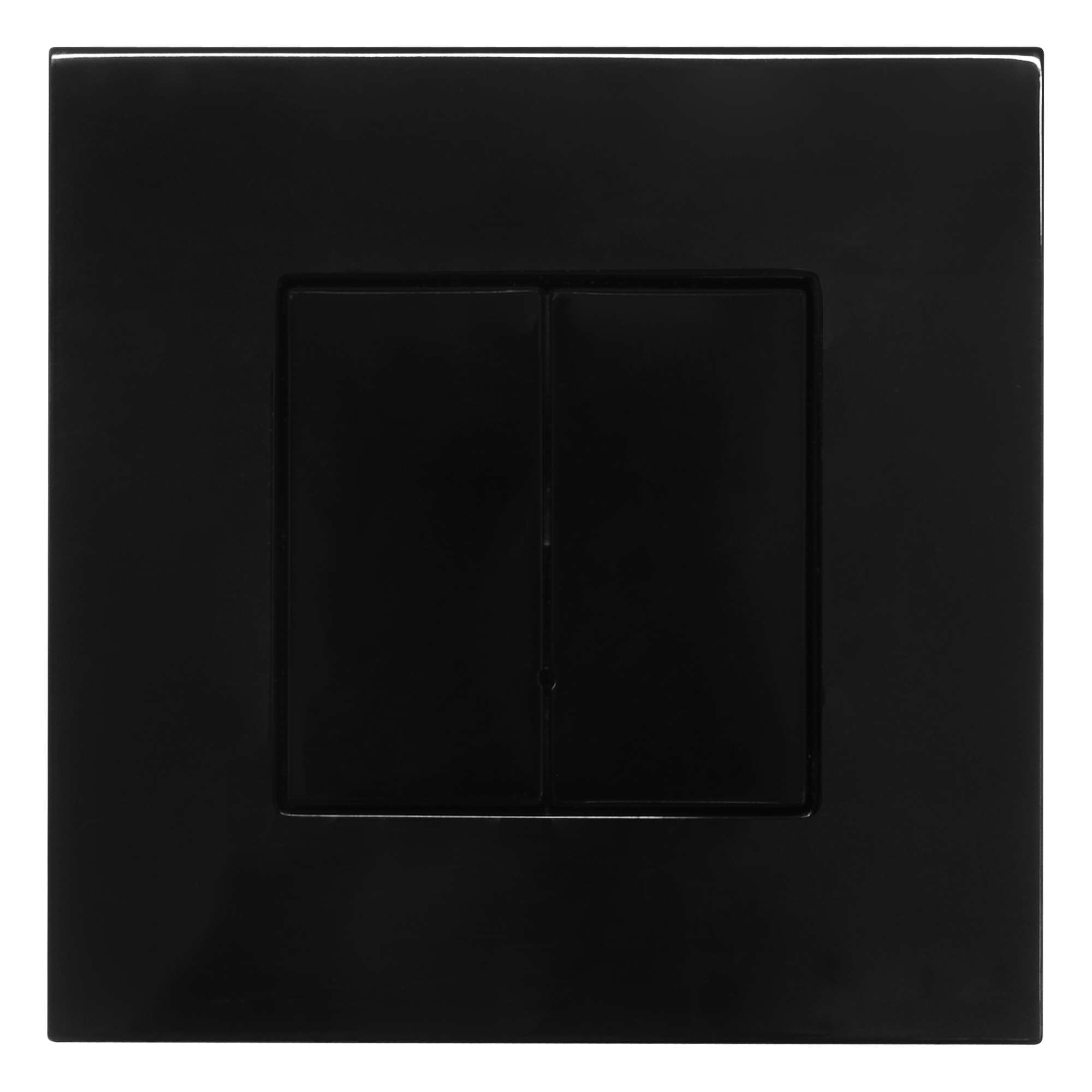 Wise Sharp Switch 2 Channel Black