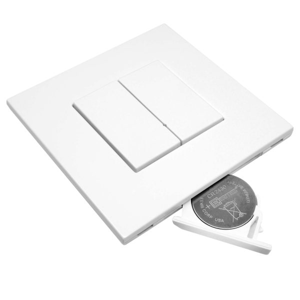 Wise Sharp Switch 2 Channel White - Image 3