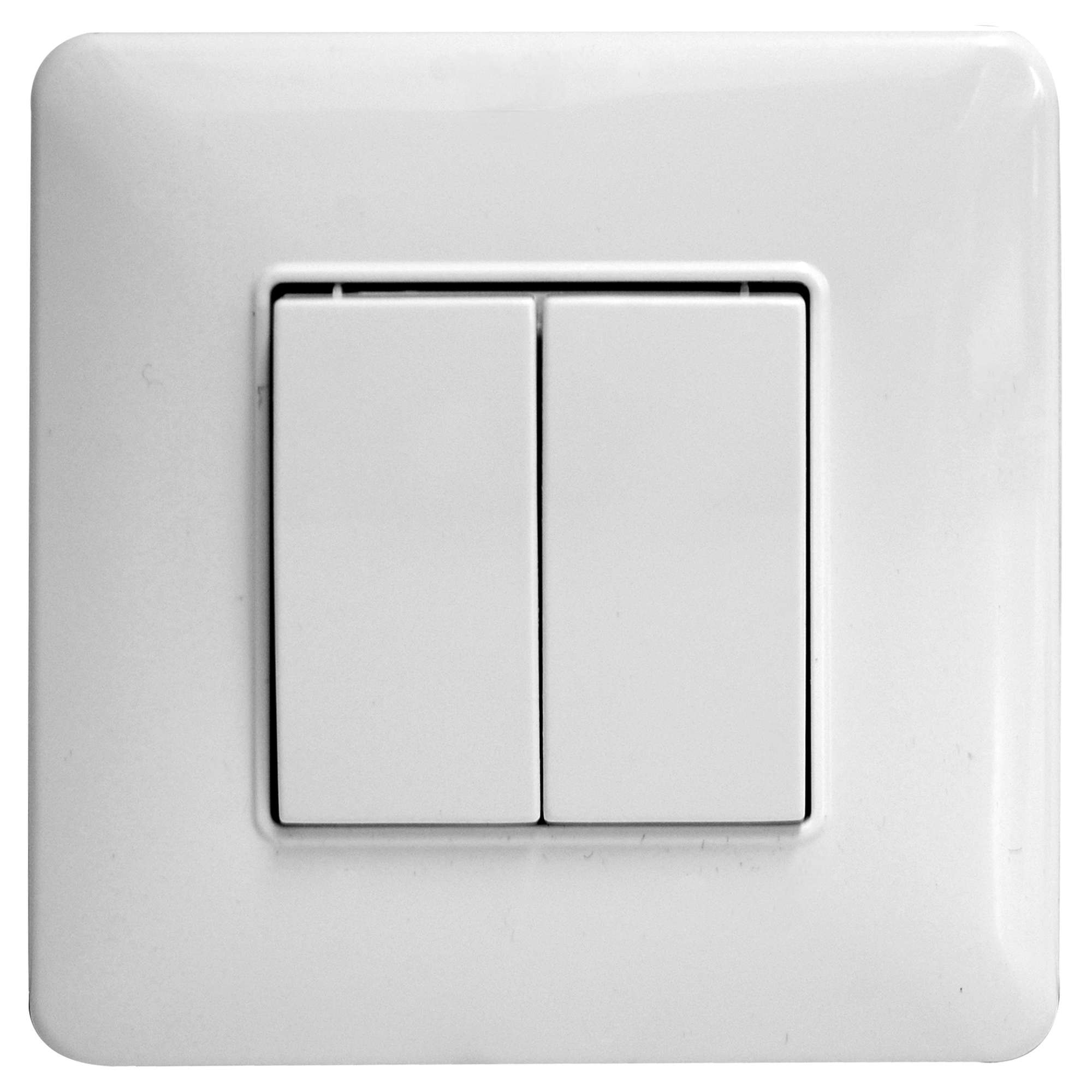 Wise Skin Switch 2 Channel White