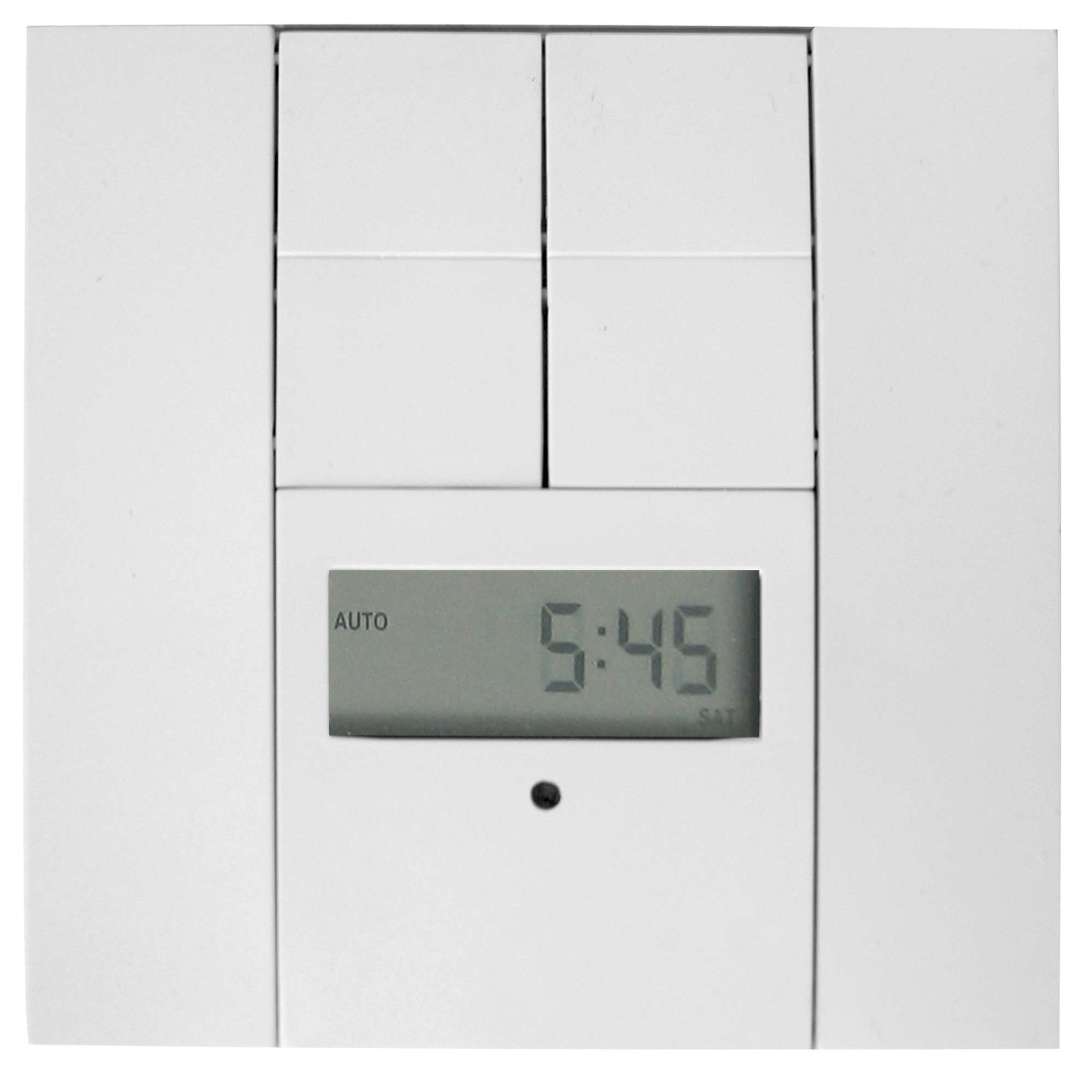 Wise Style Time Clock 2 Channel White