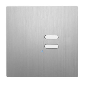 Wise Switch 2 Channel Aluminium 3V