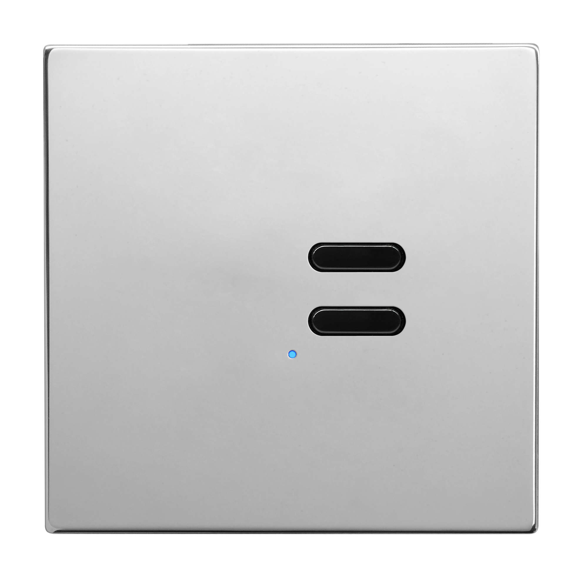 Wise Switch 2 Channel Polished Stainless Steel 3V