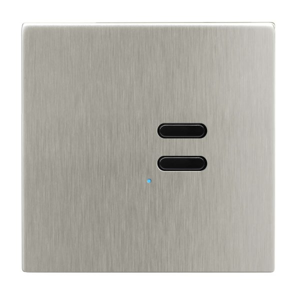 Wise Switch 2 Channel Satin Nickel 3V