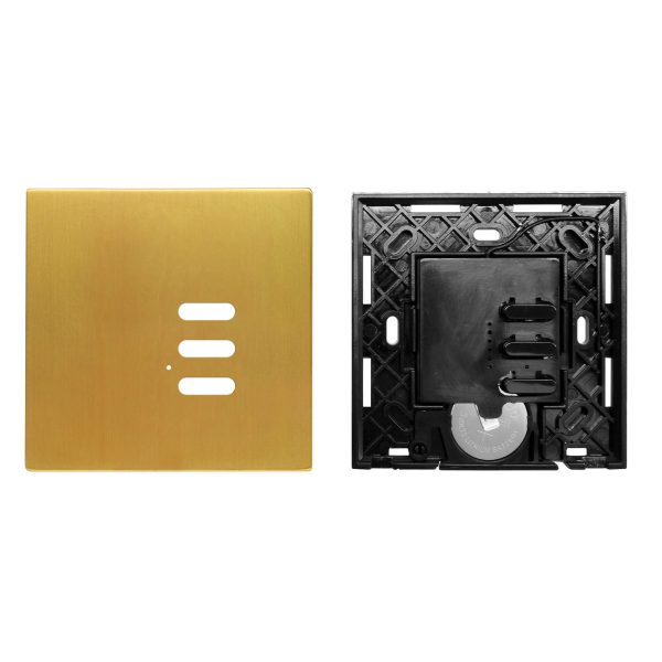 Wise Switch 3 Channel Satin Brass 3V - Image 4