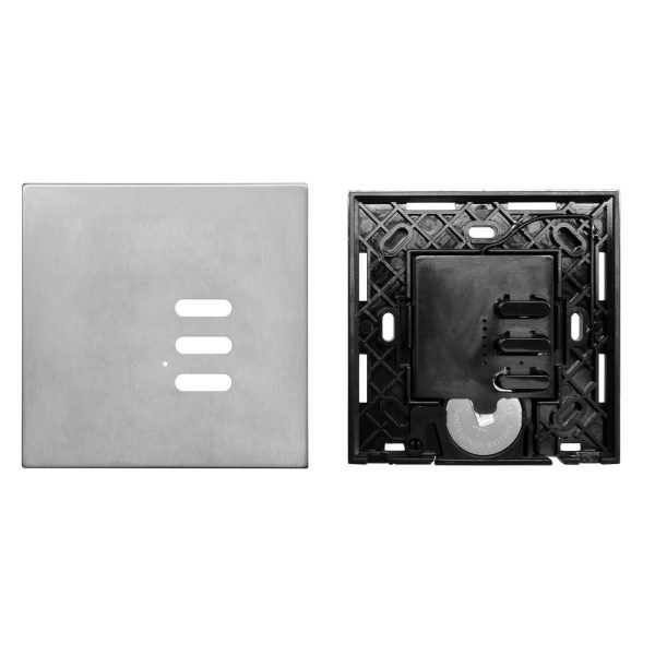 Wise Switch 3 Channel Satin Stainless Steel 3V - Image 4