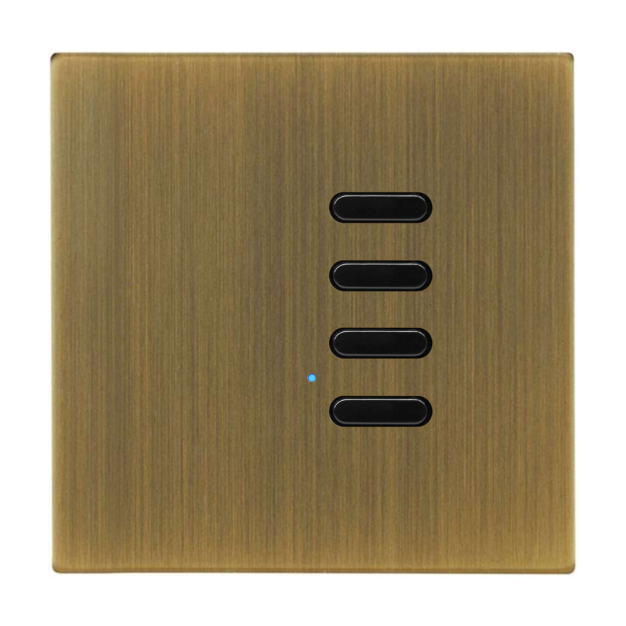 Wise Switch 4 Channel Antique Brass 3V