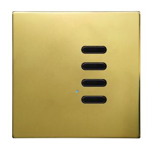 Wise Switch 4 Channel Polished Brass 3V